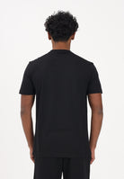 EA7 T-shirt a manica corta nera da uomo con stampa logo 7M001412AF22264 MC005 EA7 