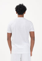 EA7 T-shirt a manica corta bianca da uomo con stampa logo 7M001412AF22264 U0002 EA7 