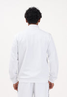 EA7 Felpa con zip bianca da uomo caratterizzata da bande logate a contrasto 7M001479AF12660 U0002 EA7 