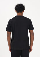 EA7 T-shirt a manica corta nera da uomo con stampa logo 7M001562AF17789 UC001 EA7 