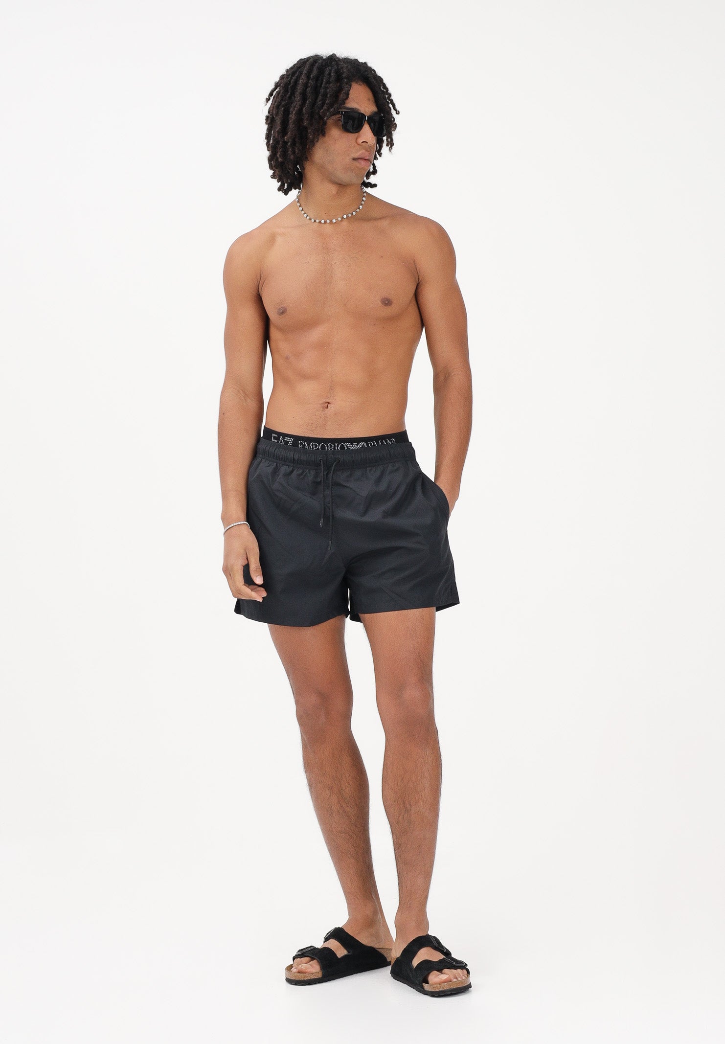 EA7 Shorts mare nero da uomo 7M001689AF21074 UC001 EA7 