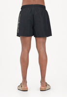 EA7 Shorts mare nero da uomo con maxi logo 7M002001AF14497 MC004 EA7 
