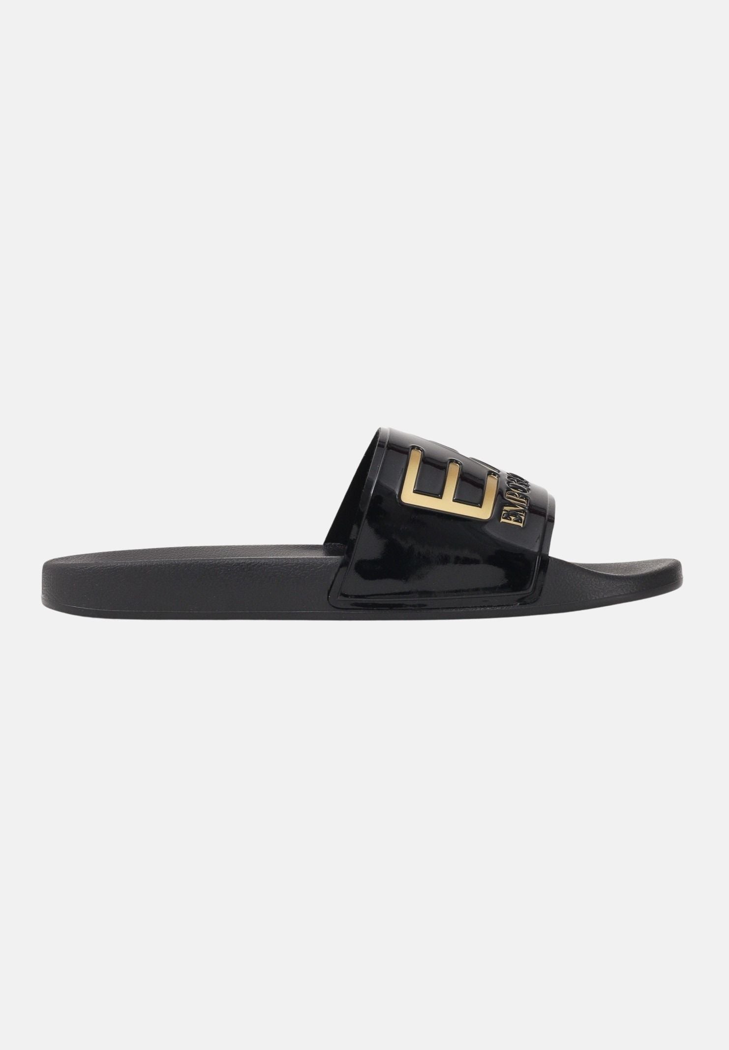 EA7 Ciabatte nere da uomo con logo 7X000108AF15118 PC001 EA7 