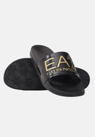 EA7 Ciabatte nere da uomo con logo 7X000108AF15118 PC001 EA7 