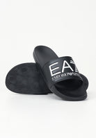 EA7 Ciabatte nere da uomo con logo 7X000108AF15118 UC001 EA7 