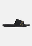 EA7 Ciabatte nere da uomo con logo 7X000110AF15128 MC139 EA7 