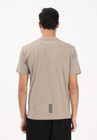 EA7 T-shirt a manica corta beige da uomo con logo 8NPT25PJVPZ U6167 EA7 