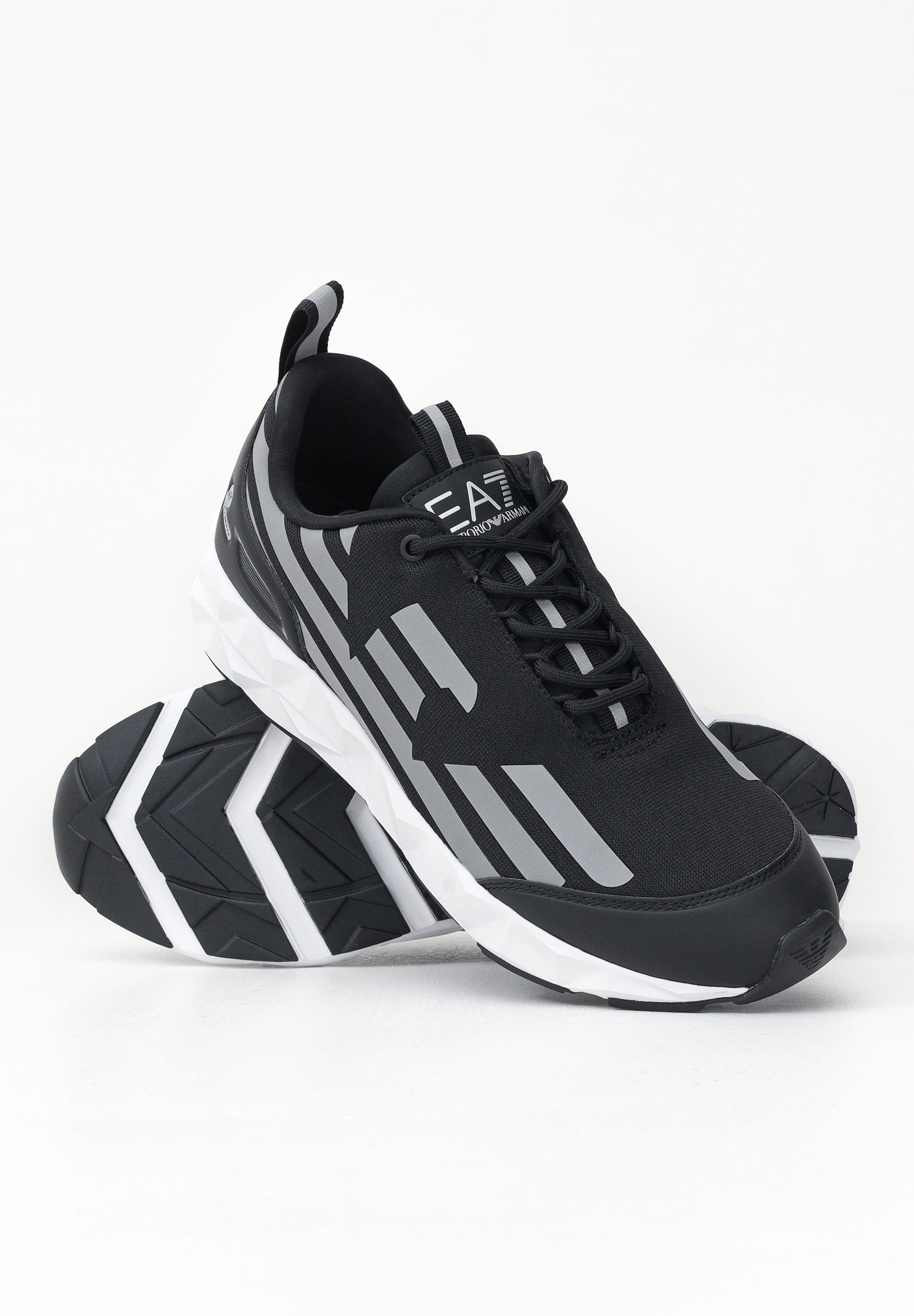 EA7 Sneakers nere da uomo con stampa logo X8X217XK433 N763 EA7 