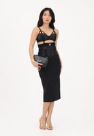ELISABETTA FRANCHI Abito midi a tubino nero da donna AB88162E2 110 ELISABETTA FRANCHI 