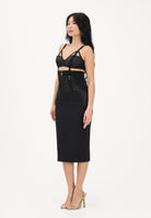 ELISABETTA FRANCHI Abito midi a tubino nero da donna AB88162E2 110 ELISABETTA FRANCHI 
