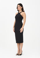 ELISABETTA FRANCHI Abito midi nero da donna AB91761E2 110 ELISABETTA FRANCHI 