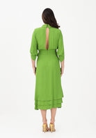 ELISABETTA FRANCHI Abito midi verde da donna AB92361E2 EV3 ELISABETTA FRANCHI 