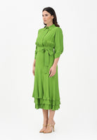 ELISABETTA FRANCHI Abito midi verde da donna AB92361E2 EV3 ELISABETTA FRANCHI 
