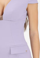 ELISABETTA FRANCHI Abito corto lilla da donna AB92661E2 EV7 ELISABETTA FRANCHI 
