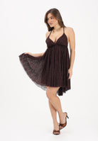 ELISABETTA FRANCHI Abito corto cacao da donna AB97062E2 644 ELISABETTA FRANCHI 