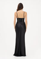 ELISABETTA FRANCHI Abito lungo nero da donna in raso ABR5362E2 110 ELISABETTA FRANCHI 