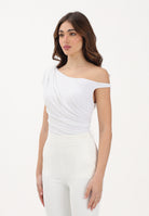 ELISABETTA FRANCHI Body avorio da donna con spallina gioiello BO01361E2 360 ELISABETTA FRANCHI 
