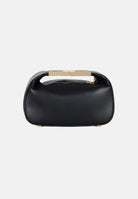 ELISABETTA FRANCHI Borsa a mano nera da donna con manico gioiello BS07A62E2 110 ELISABETTA FRANCHI 