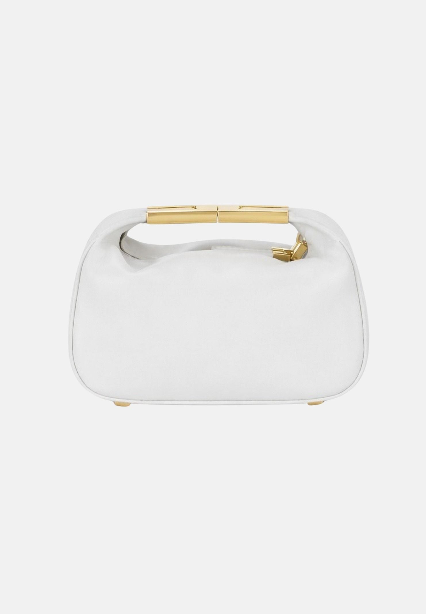 ELISABETTA FRANCHI Borsa a mano avorio da donna con manico gioiello BS07A62E2 360 ELISABETTA FRANCHI 