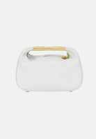 ELISABETTA FRANCHI Borsa a mano avorio da donna con manico gioiello BS07A62E2 360 ELISABETTA FRANCHI 