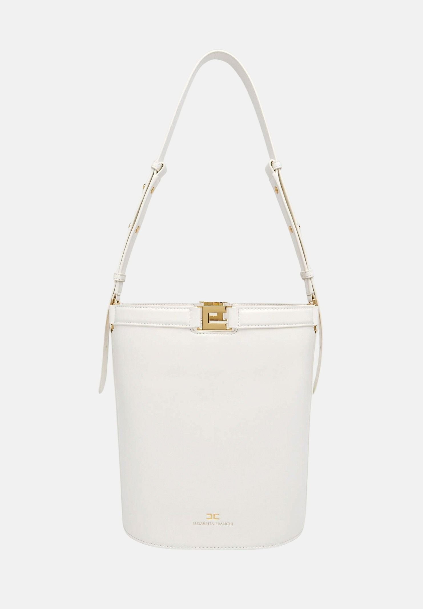 ELISABETTA FRANCHI Borsa a secchiello burro da donna BS16A61E2 193 ELISABETTA FRANCHI 