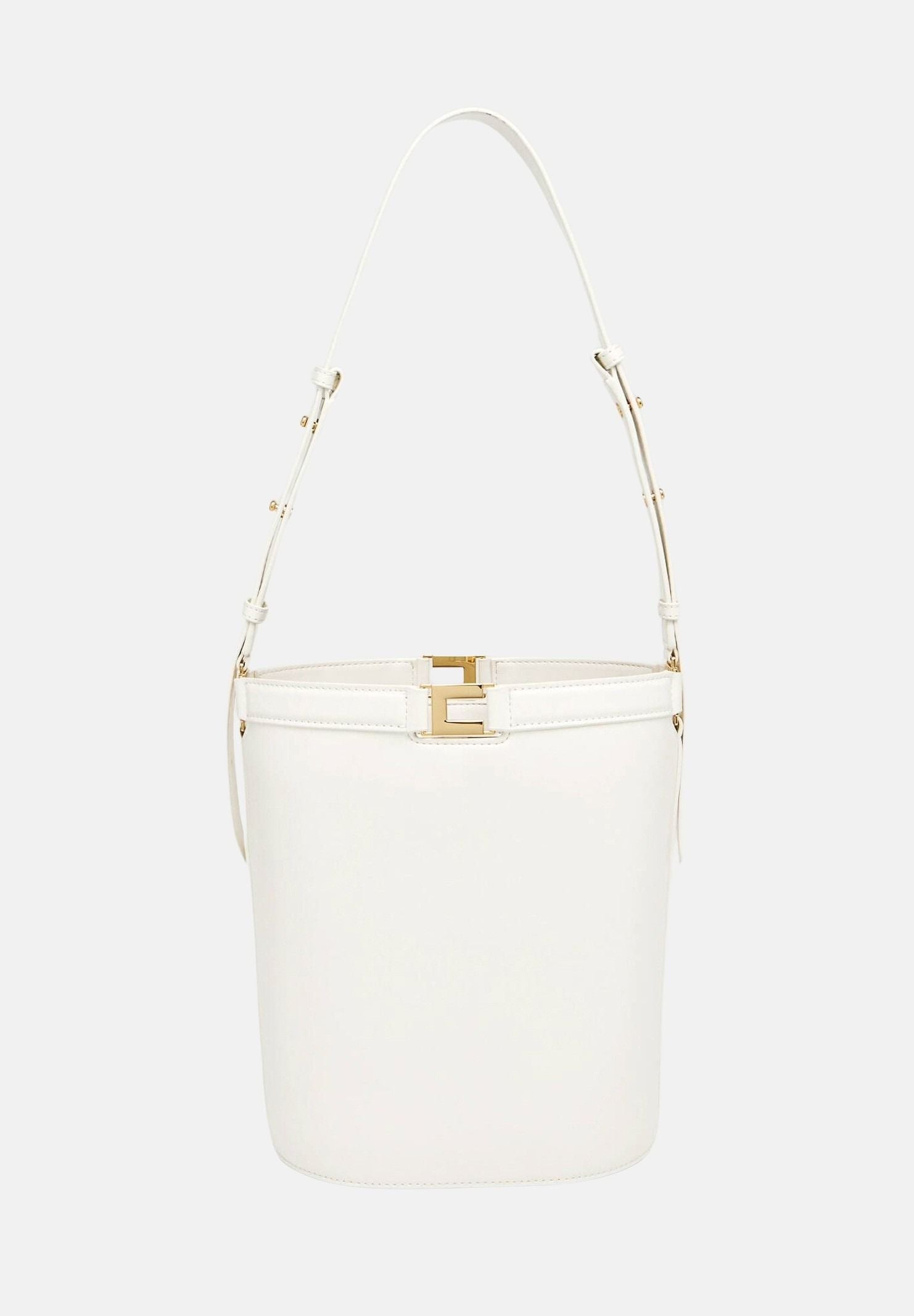 ELISABETTA FRANCHI Borsa a secchiello burro da donna BS16A61E2 193 ELISABETTA FRANCHI 