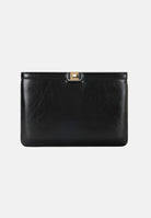 ELISABETTA FRANCHI Pochette nera da donna effetto naplak BS18A61E2 110 ELISABETTA FRANCHI 