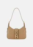 ELISABETTA FRANCHI Borsa a spalla argilla da donna con charm BS24A62E2 229 ELISABETTA FRANCHI 