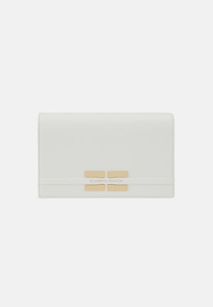 ELISABETTA FRANCHI Pochette burro da donna con logo BS40A61E2 193 ELISABETTA FRANCHI 