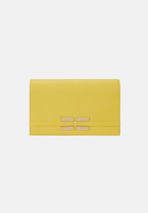 ELISABETTA FRANCHI Pochette gialla da donna con logo BS40A61E2 EV4 ELISABETTA FRANCHI 