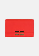 ELISABETTA FRANCHI Pochette rossa da donna con logo BS40A61E2 H85 ELISABETTA FRANCHI 