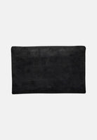 ELISABETTA FRANCHI Pochette nera da donna realizzata in suede BS64A61E2 110 ELISABETTA FRANCHI 