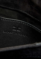 ELISABETTA FRANCHI Pochette nera da donna realizzata in suede BS64A61E2 110 ELISABETTA FRANCHI 