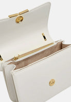 ELISABETTA FRANCHI Borsa a tracolla avorio da donna con logo BS91A61E2 360 ELISABETTA FRANCHI 