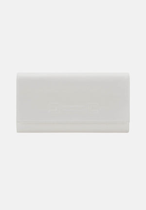 ELISABETTA FRANCHI Pochette avorio da donna realizzata in vera pelle BS99A61E2 360 ELISABETTA FRANCHI 