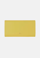 ELISABETTA FRANCHI Pochette gialla da donna realizzata in vera pelle BS99A61E2 EV4 ELISABETTA FRANCHI 