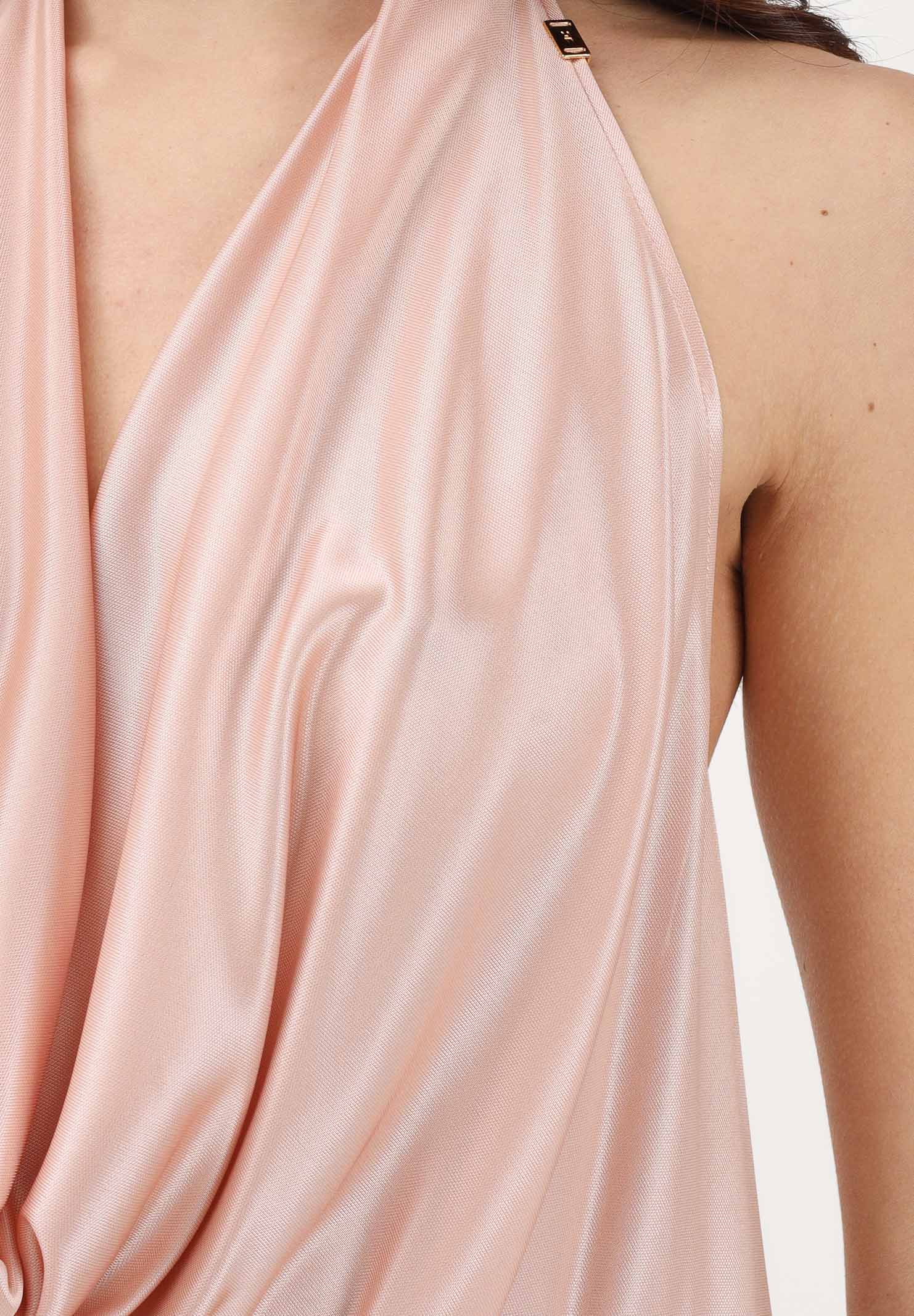 ELISABETTA FRANCHI Top rosa da donna con schiena scoperta CN00863E2 EA1 ELISABETTA FRANCHI 