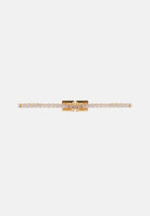 ELISABETTA FRANCHI Collana oro da donna in strass con logo<BR/> CO64D62E2 U95 ELISABETTA FRANCHI 