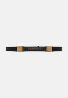 ELISABETTA FRANCHI Cintura nera da donna con logo CT09S61E2 110 ELISABETTA FRANCHI 