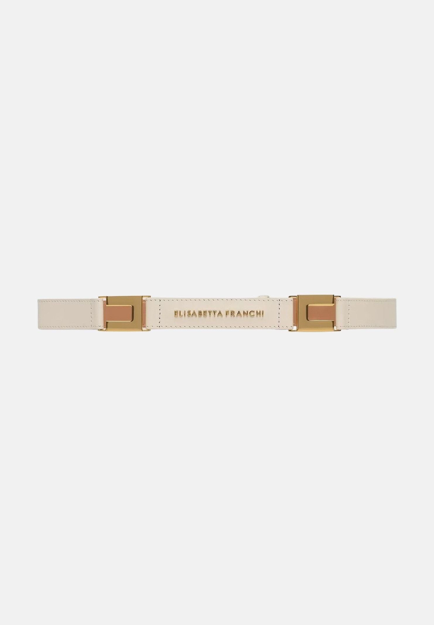 ELISABETTA FRANCHI Cintura burro da donna con logo CT09S61E2 193 ELISABETTA FRANCHI 