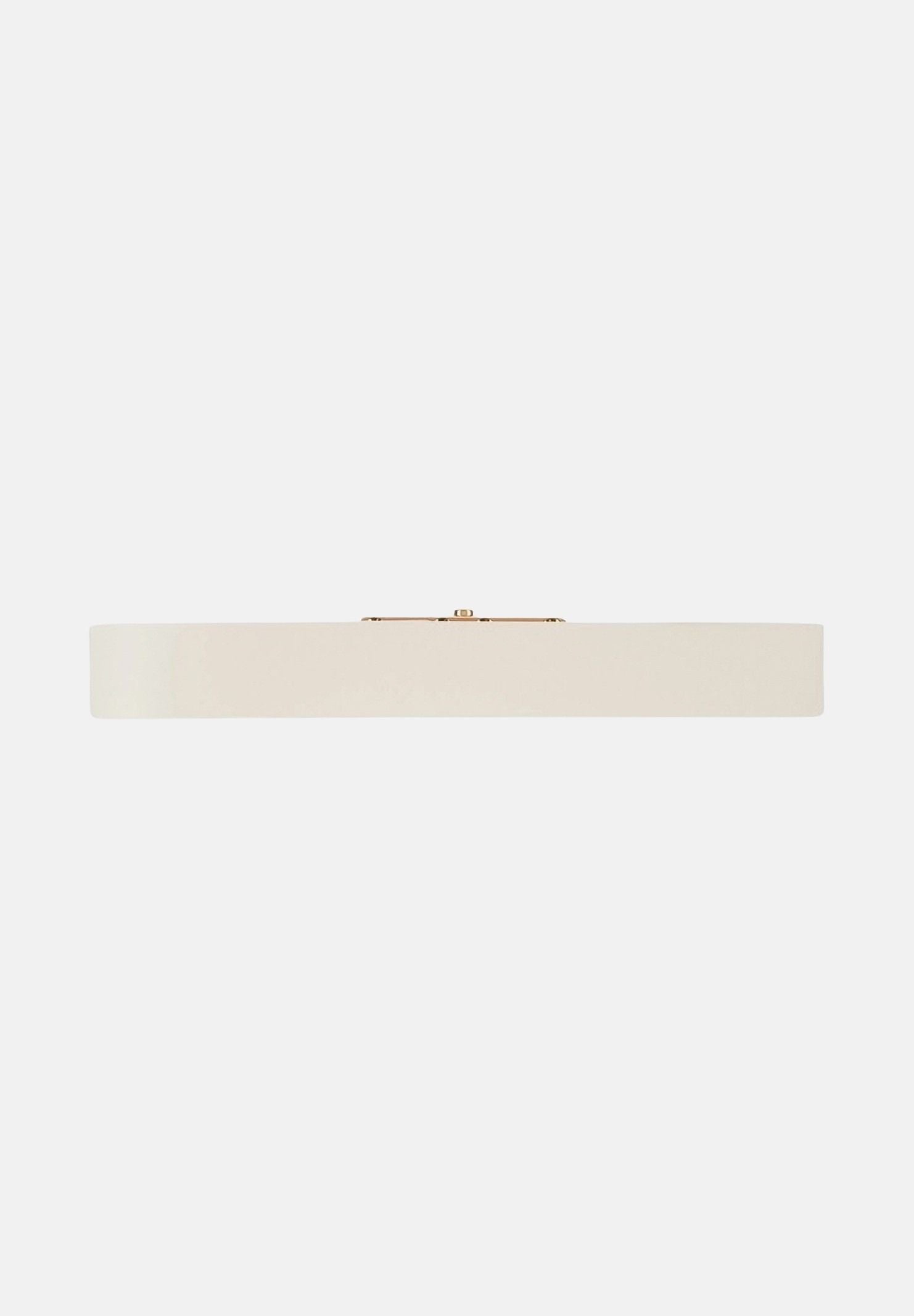 ELISABETTA FRANCHI Cintura avorio da donna con dettaglio logo CT50S61E2 360 ELISABETTA FRANCHI 