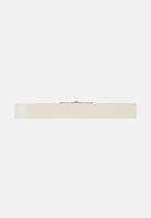 ELISABETTA FRANCHI Cintura avorio da donna con dettaglio logo CT50S61E2 360 ELISABETTA FRANCHI 