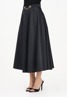 ELISABETTA FRANCHI Gonna midi nera da donna GO15661E2 110 ELISABETTA FRANCHI 