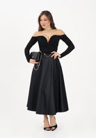 ELISABETTA FRANCHI Gonna midi nera da donna GO15661E2 110 ELISABETTA FRANCHI 