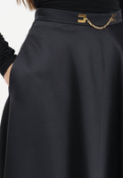 ELISABETTA FRANCHI Gonna midi nera da donna GO15661E2 110 ELISABETTA FRANCHI 