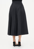 ELISABETTA FRANCHI Gonna midi nera da donna GO15661E2 110 ELISABETTA FRANCHI 