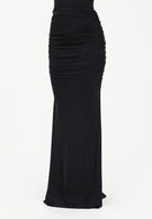 ELISABETTA FRANCHI Gonna lunga nera da donna GO16263E2 110 ELISABETTA FRANCHI 