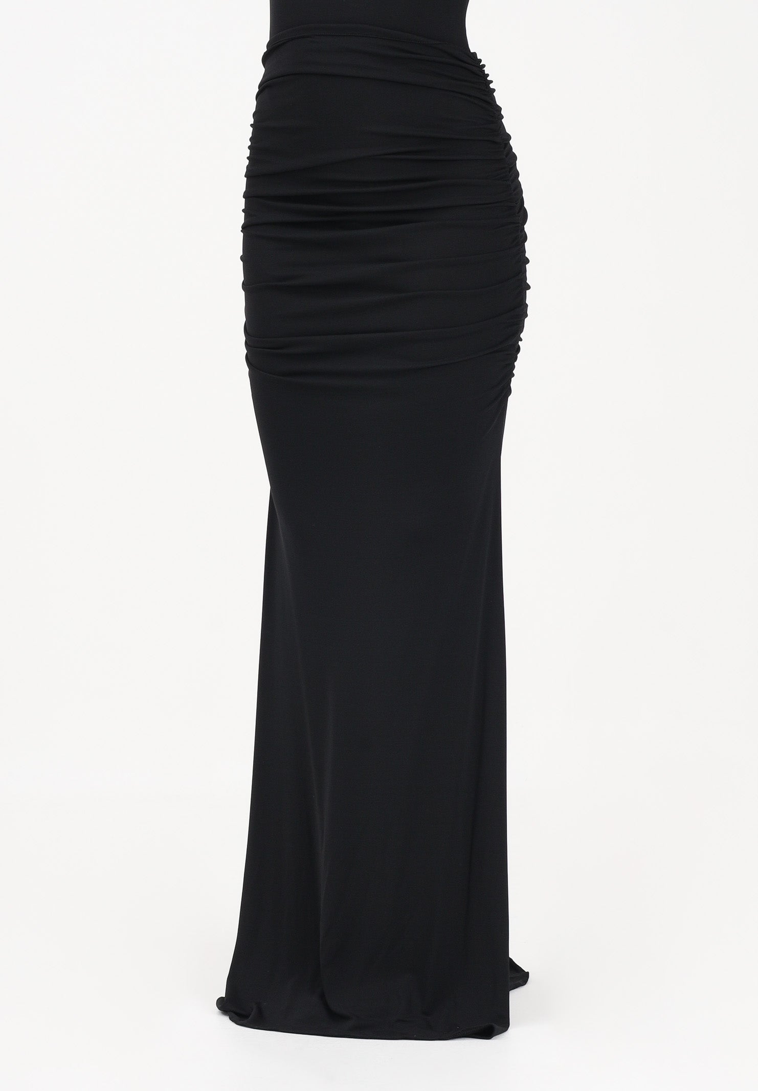 ELISABETTA FRANCHI Gonna lunga nera da donna GO16263E2 110 ELISABETTA FRANCHI 