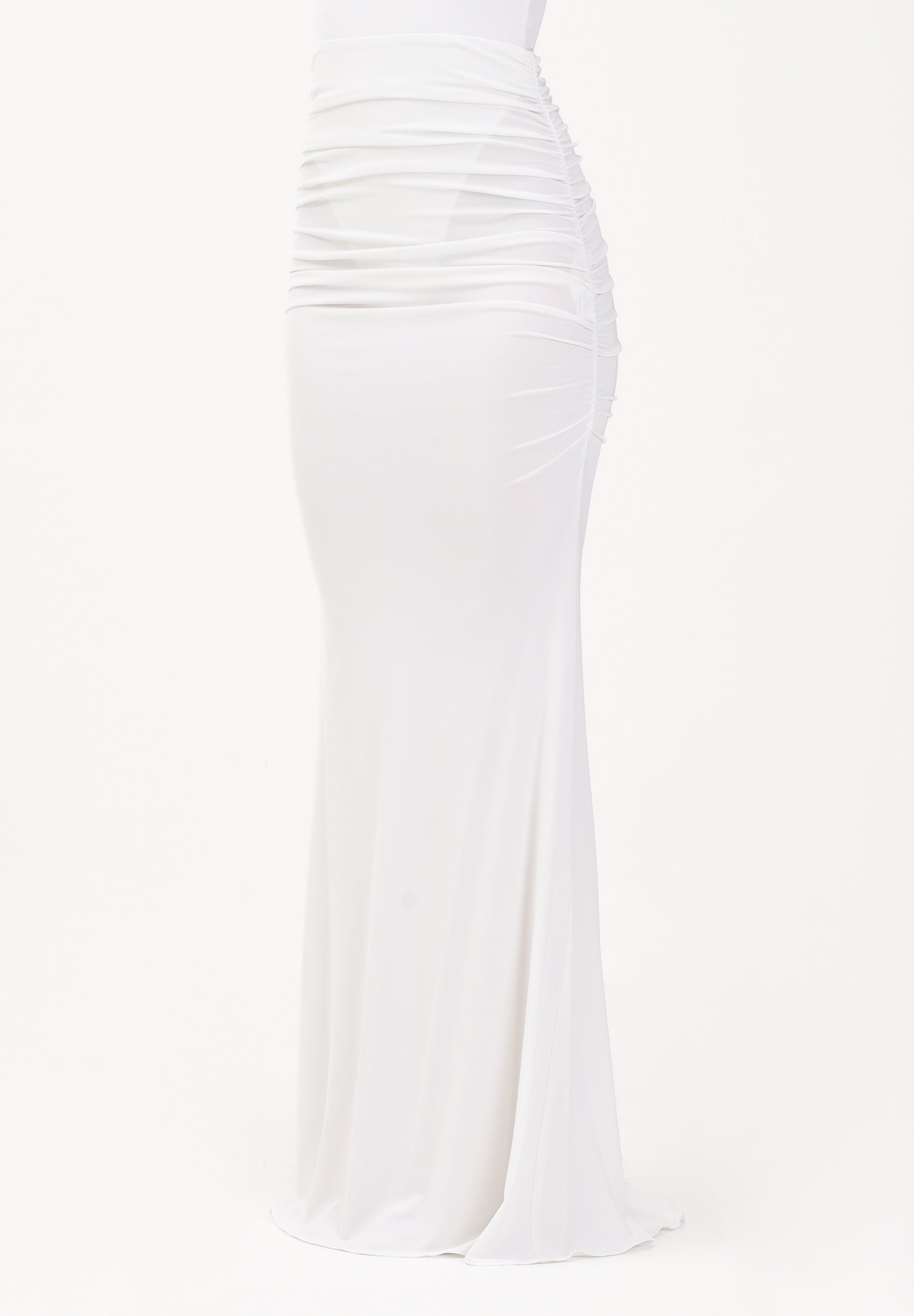 ELISABETTA FRANCHI Gonna lunga avorio da donna GO16263E2 360 ELISABETTA FRANCHI 