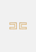 ELISABETTA FRANCHI Orecchini oro da donna con strass OR77A62E2 U95 ELISABETTA FRANCHI 